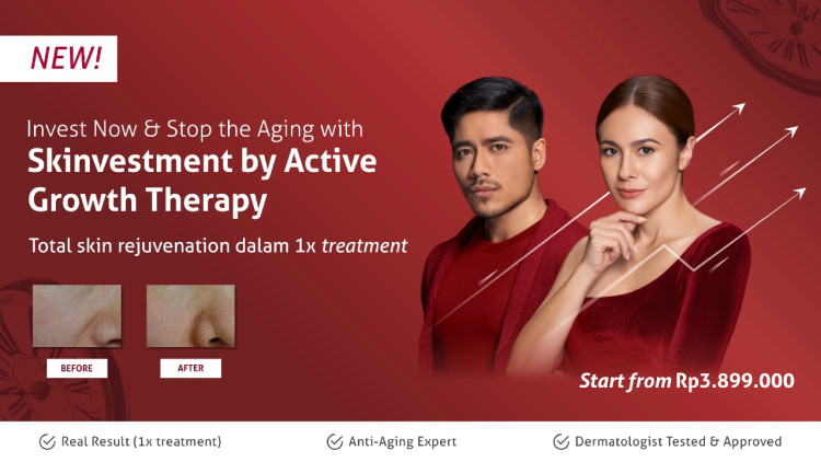 Article Skinvestment by Active Growth Factor, Treatment Skinvestment Pertama di Indonesia dari ERHA!