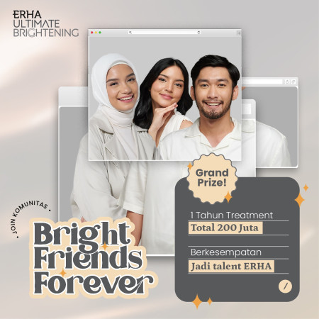 Article Gabung Bright Friends Forever, Menangkan Hadiah 1 Tahun Treatment
