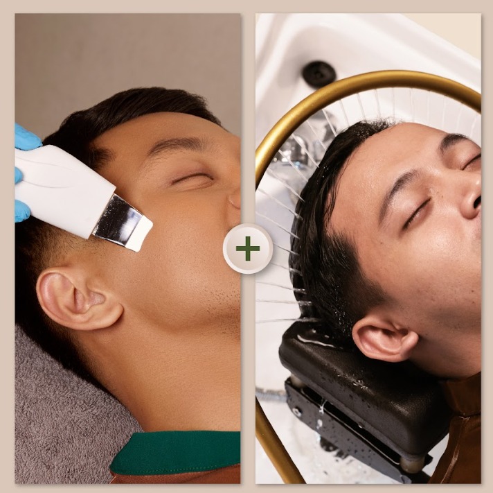 Hydra Oil Clarifying Facial x Onsen Head Treatment